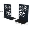 Florales Design Buchstütze aus Metallkunst – perfekt für Eingangsbereiche oder Geschenkshops