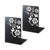 Florales Design Buchstütze aus Metallkunst – perfekt für Eingangsbereiche oder Geschenkshops