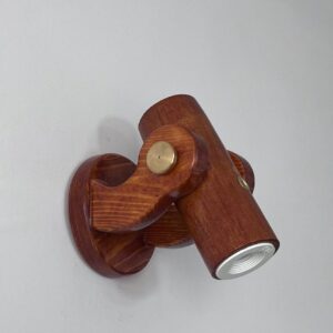 Minimalistische Einstellbare Holz Wandleuchte