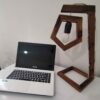 Minimalistische Holz Schreibtischlampe Handgefertigt Geeignet zum Lesen