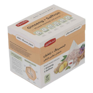 Mostafavi Kräutertee-Mischung: Ginseng & Safran (5 Packungen)