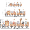 Kinderzimmer-Wandsticker für das Babyzimmer Modell Tierzug