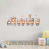 Kinderzimmer-Wandsticker für das Babyzimmer Modell Tierzug