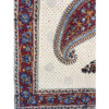 Persische Blockdruck-Kalamkari-Gebetsmatte Sajada mit Booteh-Paisley-Design
