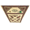 Persische Blockdruck-Kalamkari-Gebetsmatte Sajada mit Booteh-Paisley-Design