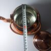 Persische Kupfer-Doppel-Teekanne robust & gehämmert Nano-beschichtet