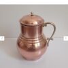 Persische Kupferkaraffe gehämmert mit Messinggriff Modell Roshanak