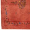 Original persischer Gabbeh-Wollteppich handgewebt in Fars mit Rand rosa