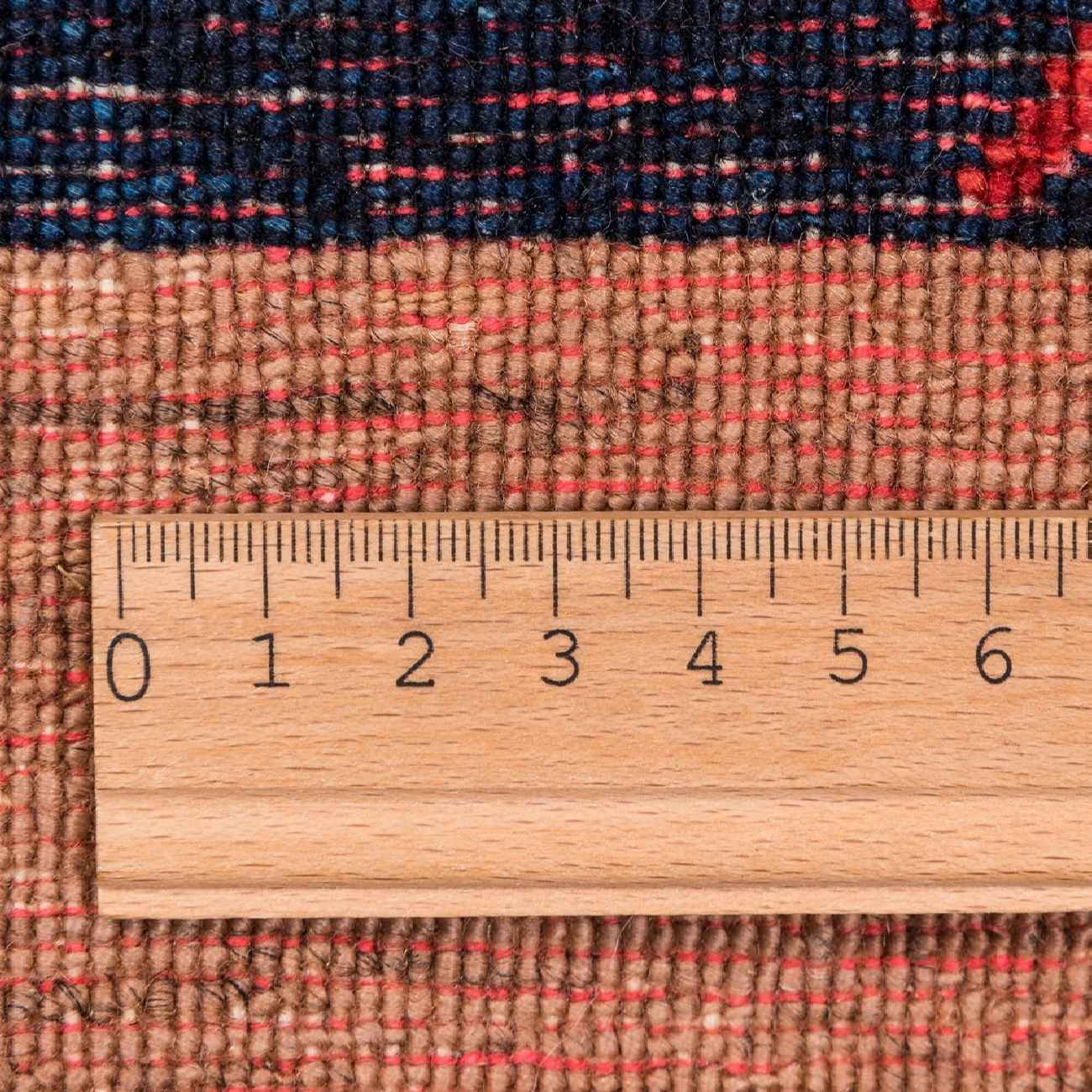 Echter persischer Gabbeh-Wollteppich handgewebt in Fars mit Rand grau