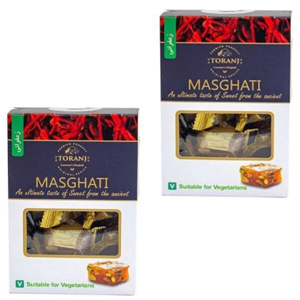 Persische Lari Masghati Halva mit Safran-Geschmack - 400 g (4x)