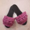Macrame Boho Chic Flache Hausschuhe für Damen Modell Shaparak