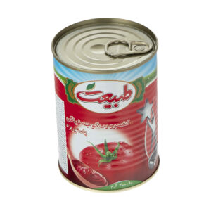 Persische pasteurisierte Dosentomatenpaste Tabiat 400g (x4)