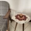 Persische Pateh Tischdecke in Kerman Stickkunst Handgefertigtes Mandala