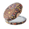 Taschenspiegel mit beidseitigem traditionellem Paisley-Design