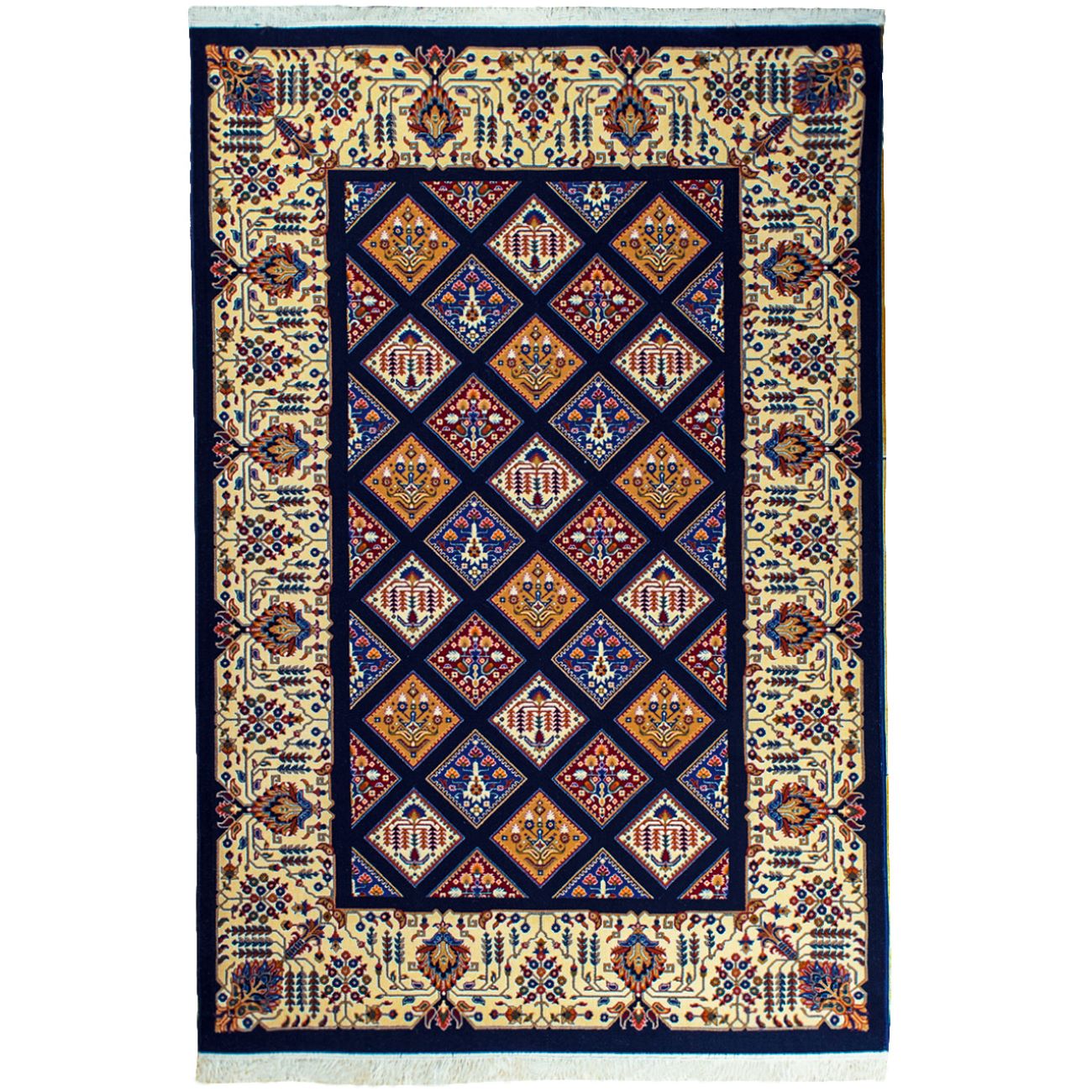 Persischer Gebetsteppich Sajada Elegantes Janamaz im traditionellen Stil