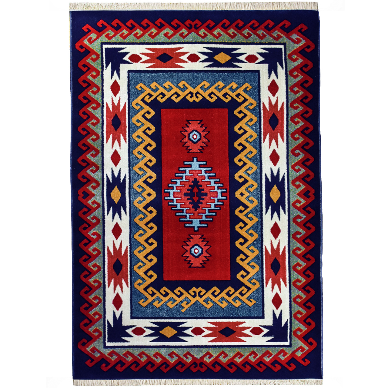 Persischer Gebetsteppich Sajada Elegantes Janamaz im Qashqai-Stil