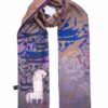 Persischer Bedruckter Schal mit Kalligraphie-Design