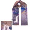 Persischer Bedruckter Schal mit Kalligraphie-Design