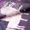 Persischer Bedruckter Schal mit Kalligraphie-Design