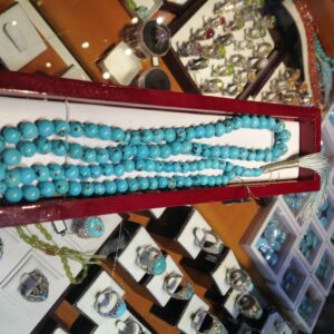 Persischer Rosenkranz mit Neyshabur-Türkis 101 Gebetsperlen Tasbih gefertigt