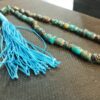 Persischer Rosenkranz mit Neyshabur-Türkis Gebetsperlen 33 Tasbih gefertigt
