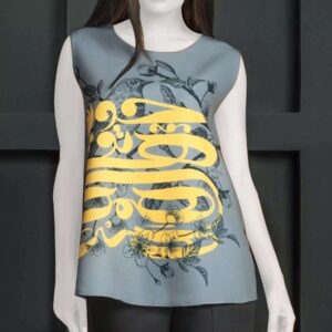 Persisches Top für Damen mit Kalligraphie-Design