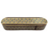Persische Holz-Bleistiftbox Handgefertigt Khatamkari mit Floral Design