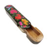Persische Holz-Bleistiftbox Handgefertigt Khatamkari mit Blumen- & Vogel-Design