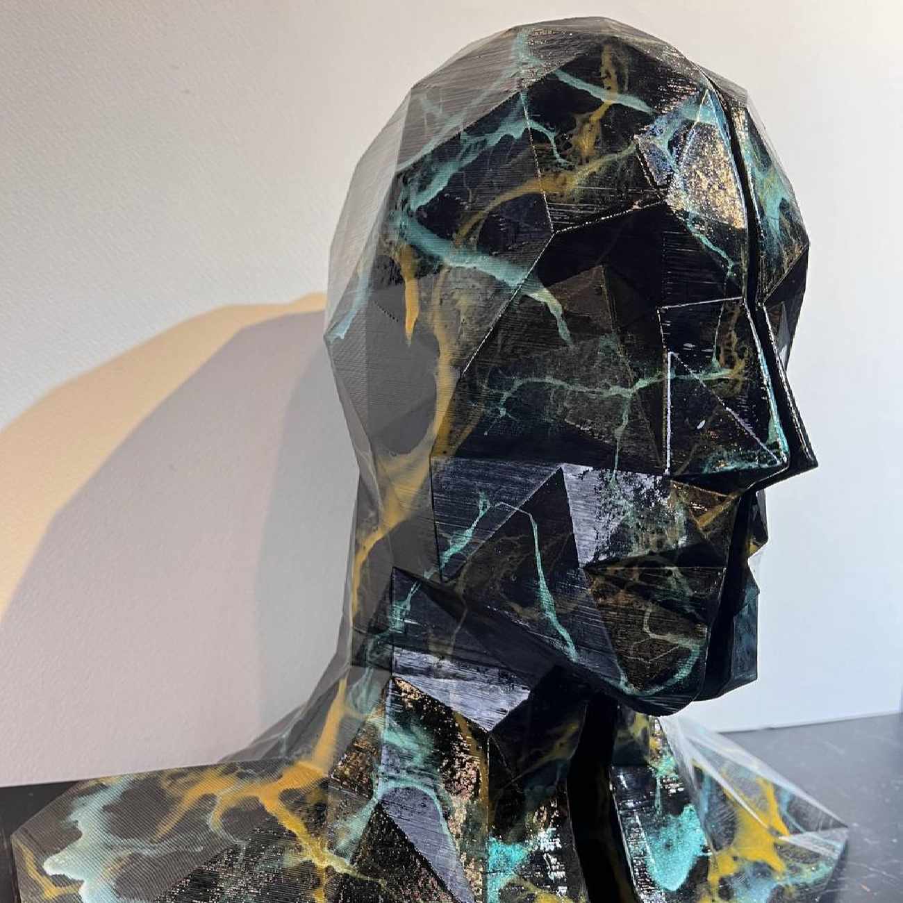 Menschlicher Kopf Design dekorative Buchstütze – geeignet für künstlerische Innenräume