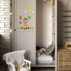 Abnehmbare Kinderzimmer-Wandsticker aus Holz mit Giraffen-Design