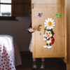 Abnehmbare Kinderzimmer-Wandsticker aus Holz mit Marienkäfer-Design