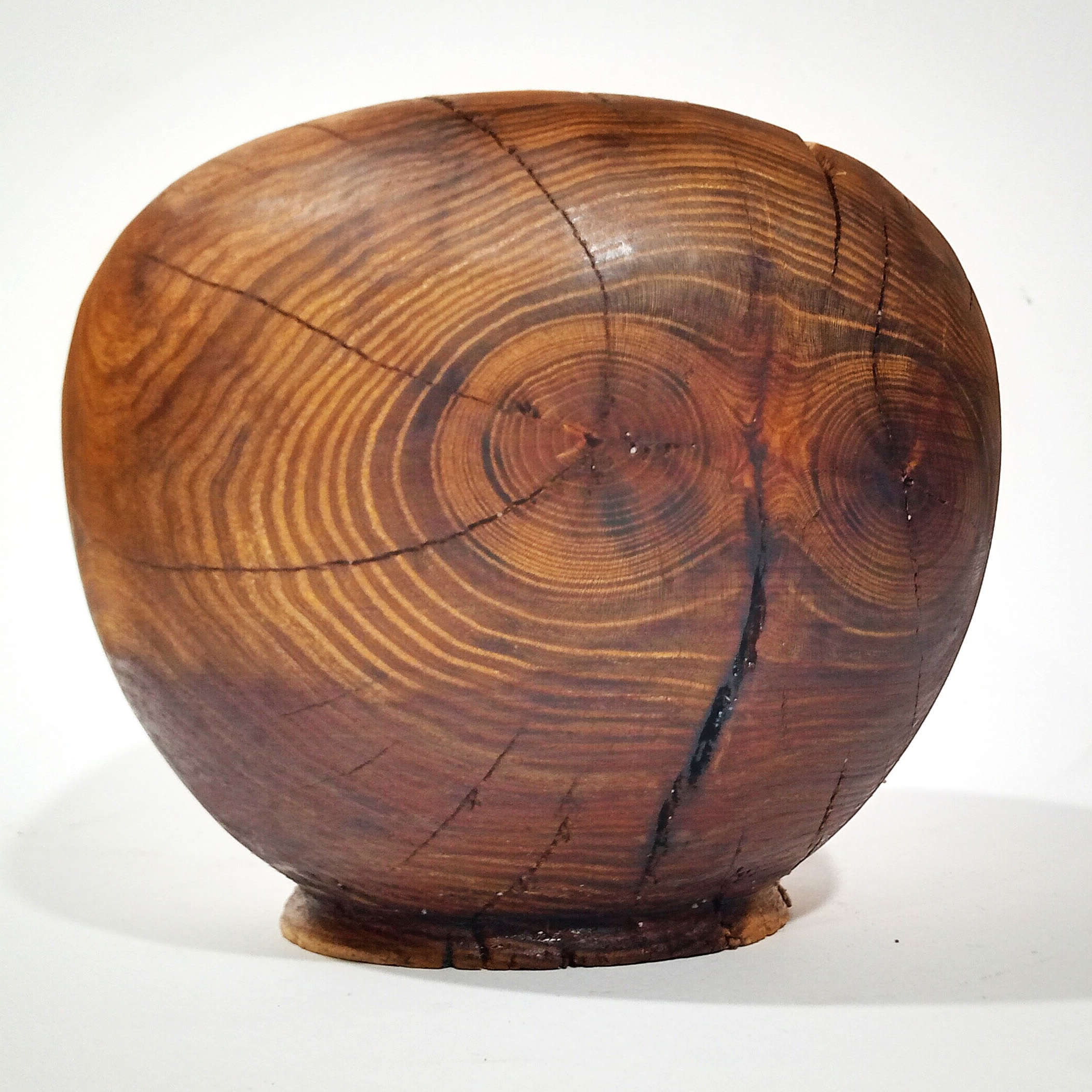 Handgefertigte Dekorative Holzvasen aus Naturbelassenem Brombeerholz, Rustikal