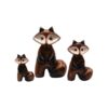 Set aus 3 Fuchs-Figuren - Realistische Miniatur-Figuren
