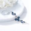 Silberarmband mit kleinem Blumen-Design für Frauen