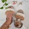 Strappy Macrame Sandalen Slingback Handgemacht Modell DNA