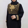Stilvolle Abaya für Muslimische Frauen mit Besticktem Design