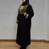 Stilvolle Abaya für Muslimische Frauen mit Besticktem Design