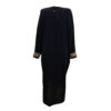 Stilvolle Abaya für Muslimische Frauen mit Besticktem Design