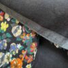 Baumwollschal für Damen – Blumendesign