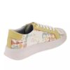 Graffiti-Print Sneakers - Damenchic Freizeitschuhe Modell Dogi