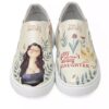 Graffiti-Print Sneakers - Damenchic Freizeitschuhe Modell Shahrzad