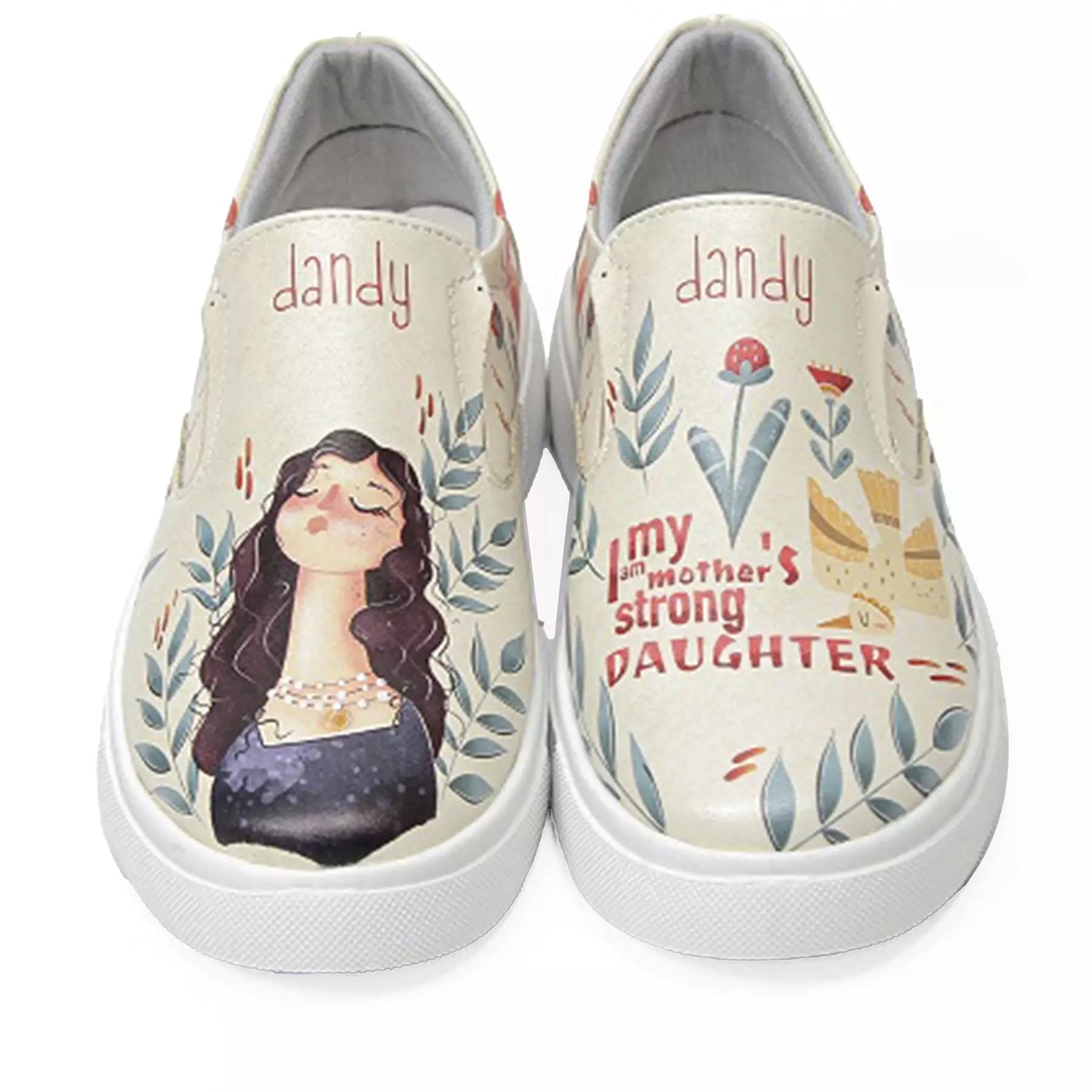 Graffiti-Print Sneakers – Damenchic Freizeitschuhe Modell Shahrzad