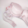 Damen Lingerie-Set Spitzen Push-Up-BH & Tanga Guipure