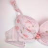Damen Lingerie-Set Spitzen Push-Up-BH & Tanga Guipure