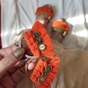 Handgemachte Macrame Ohrringe für Damen Modell Kitty