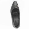 Damenschuhe aus natürlichem Leder mit Pumps und hohen Absätzen Modell Palina