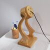 Verstellbare Holz Schreibtisch Leselampe mit Stifhalter