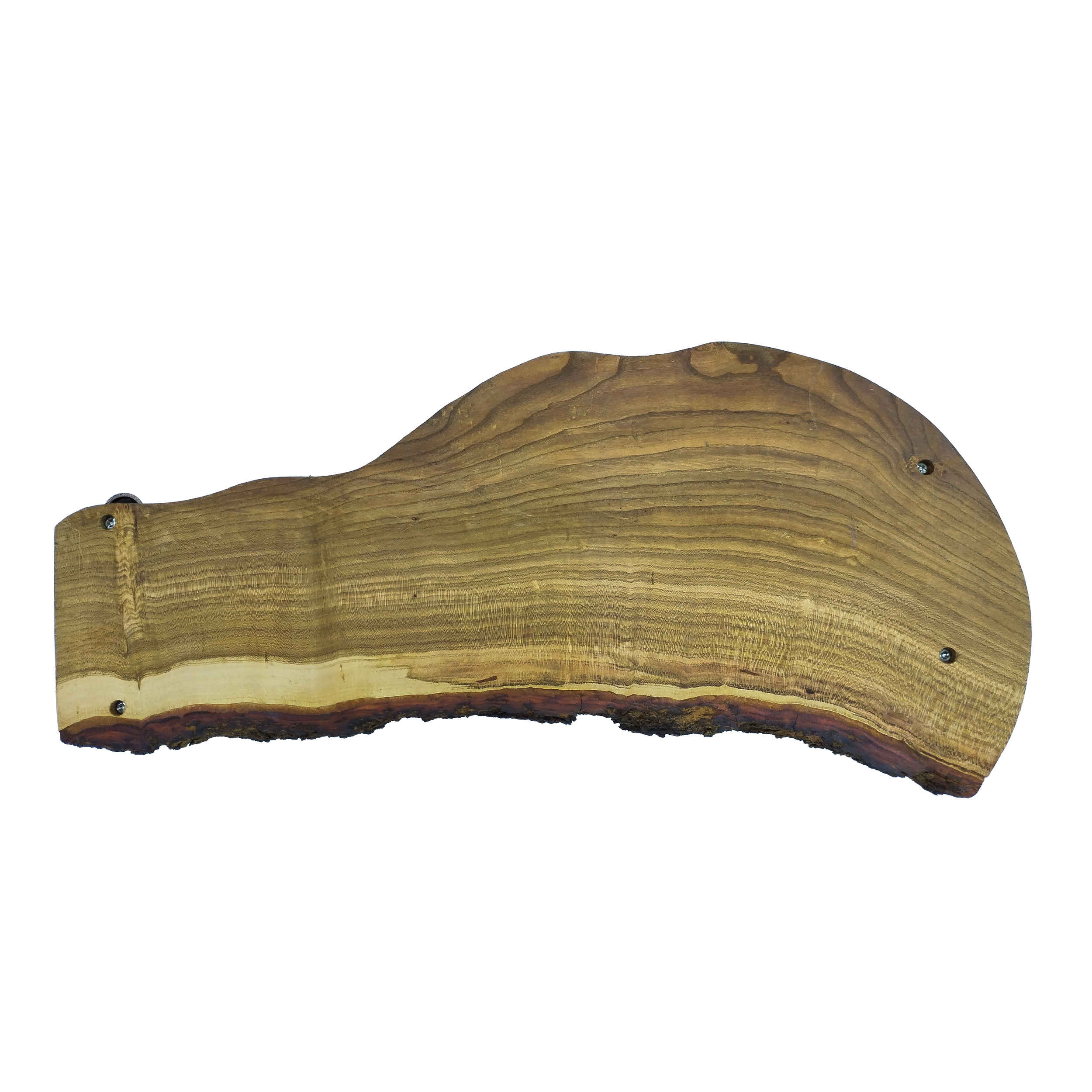 Rustikales Holztablett mit Griffen – Ideal für Tee, Kaffee & Snacks