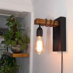 Holz Wandleuchte Modern und Minimalistisch