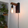 Holz Wandleuchte Modern und Minimalistisch
